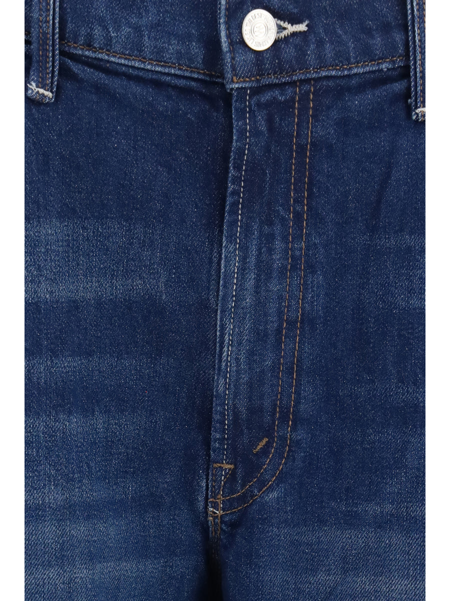 Jeans Delinquent Ankle Blue Cotton