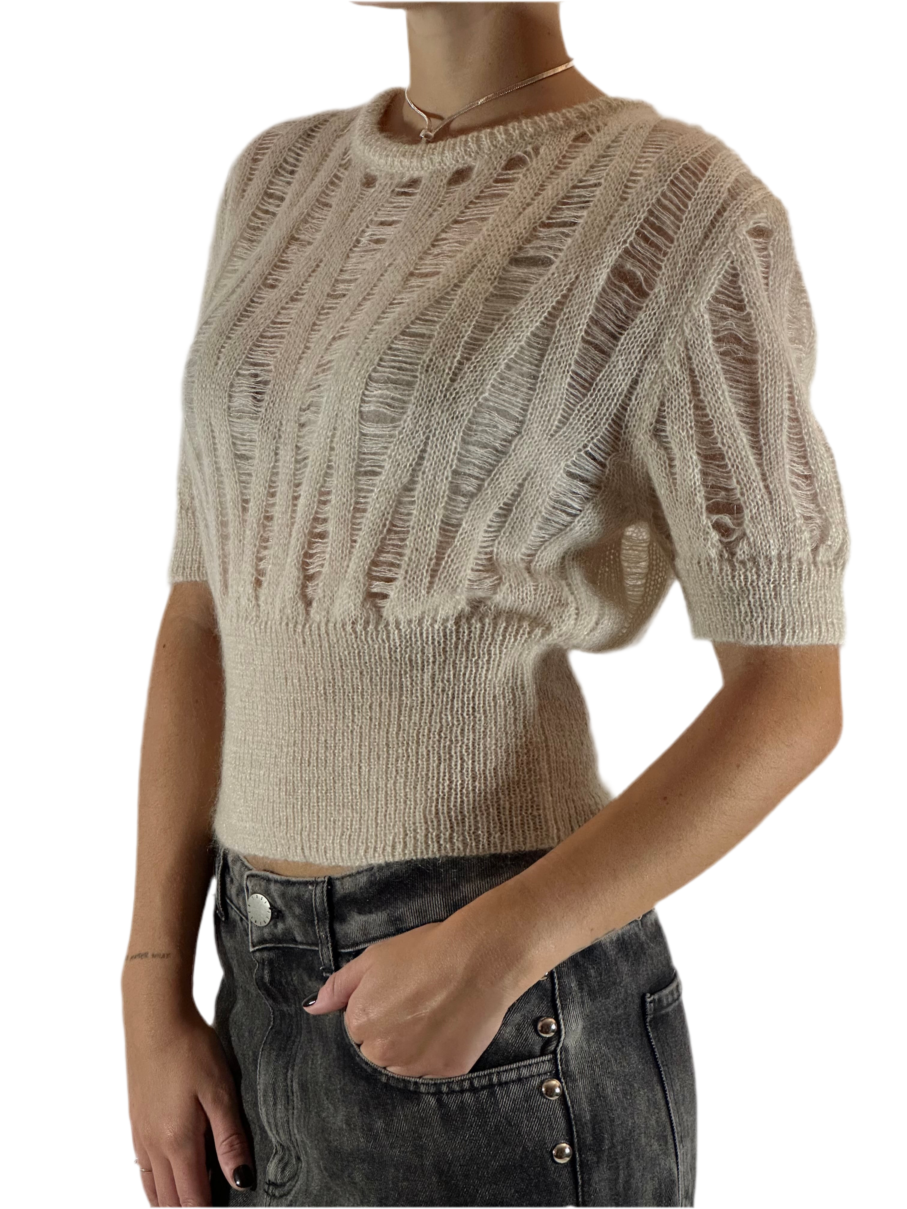 Maglia Mohair Girocollo __single__ Maglieria