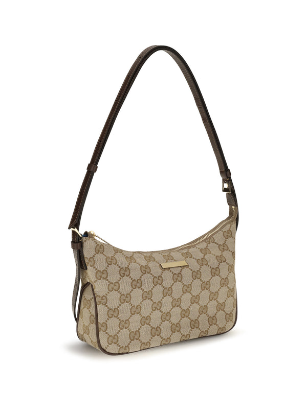 Shoulder Bag Lady Lunetta Vintage Sand Sand/dark Brown Fabric