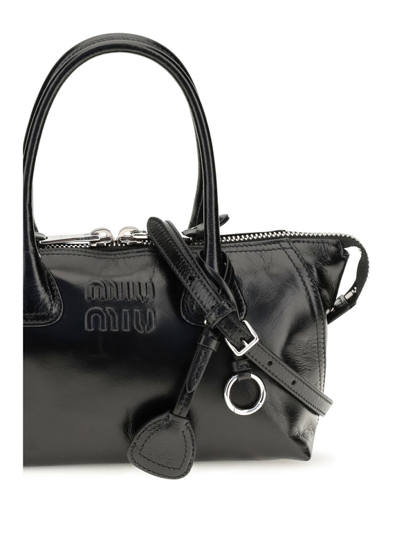 Handbag Black Calf Leather Handbags