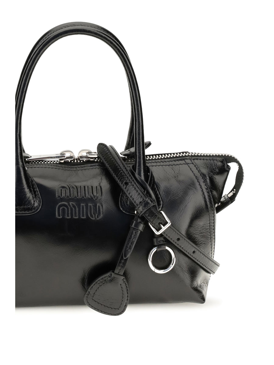 Handbag Black Calf Leather Handbags