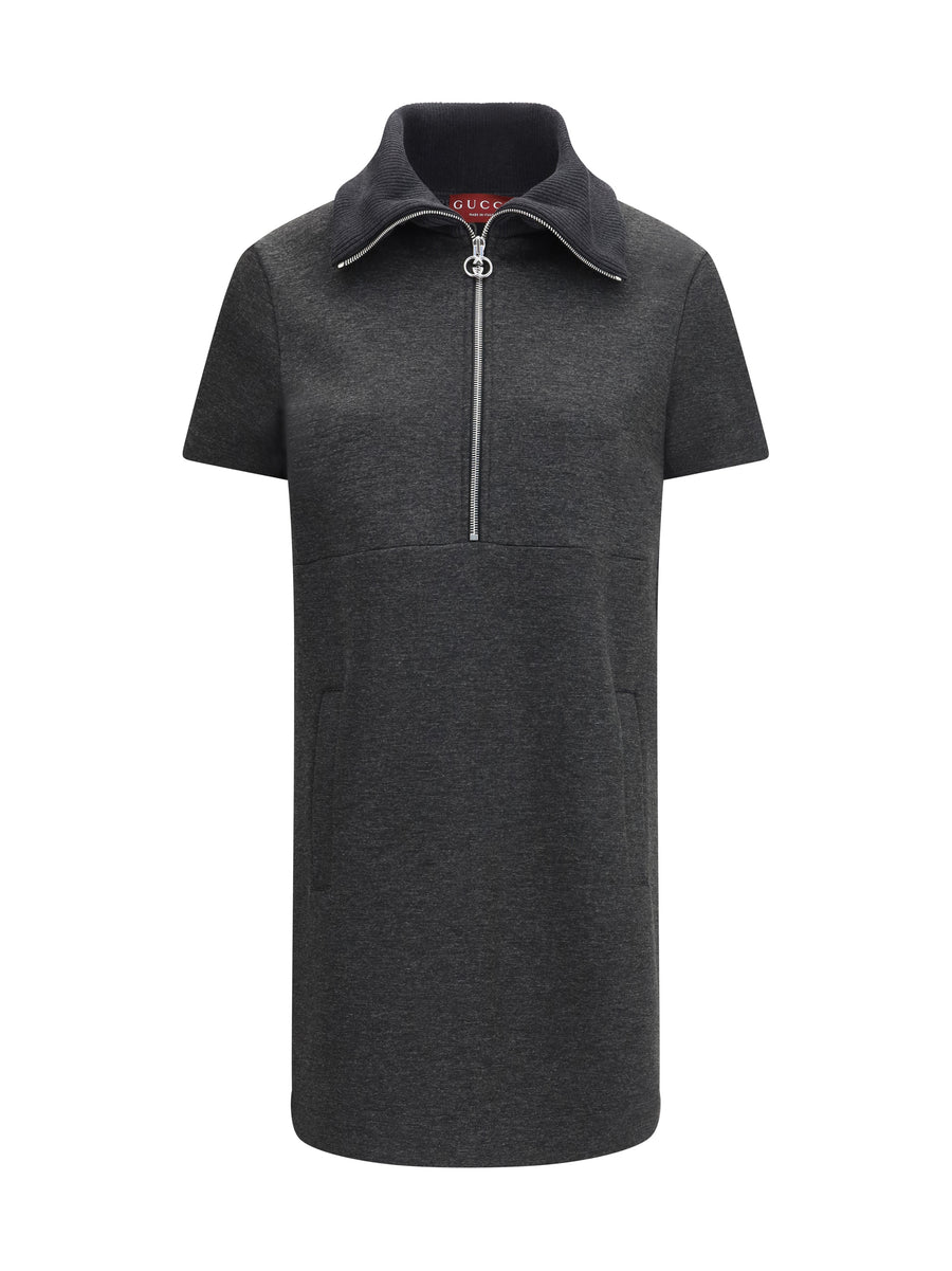 Gucci 100% Cotton dress in gray