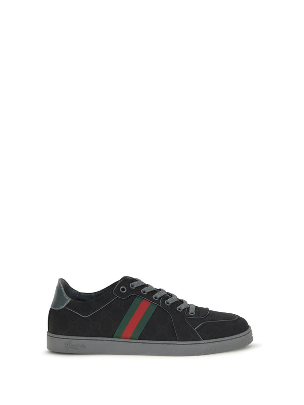 Gucci Upper: 100% Fabric; Sole: 100% Rubber sneaker in black