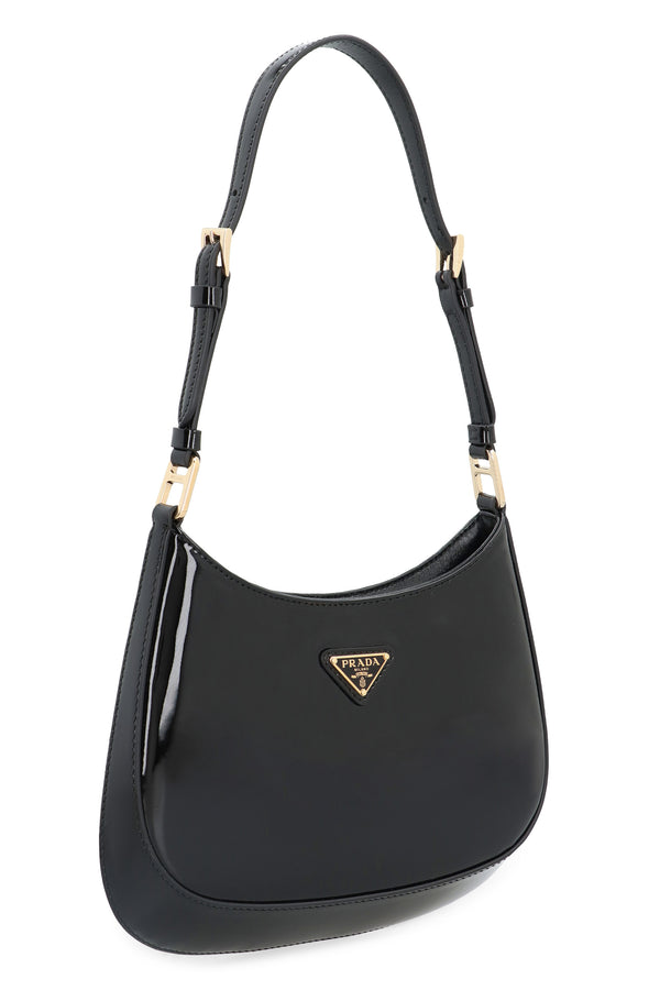 Shoulder Bag Cleo Patent Leather Black Calf Handbags