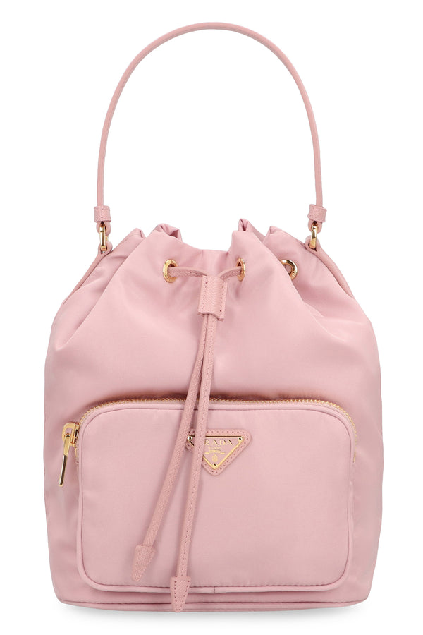 Bucket Bag Duet Re-Nylon Pink Polyamide