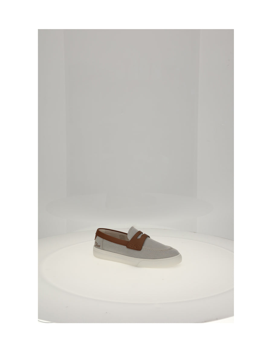 Boat Shoes Chester Calf Leather Brown Loafers