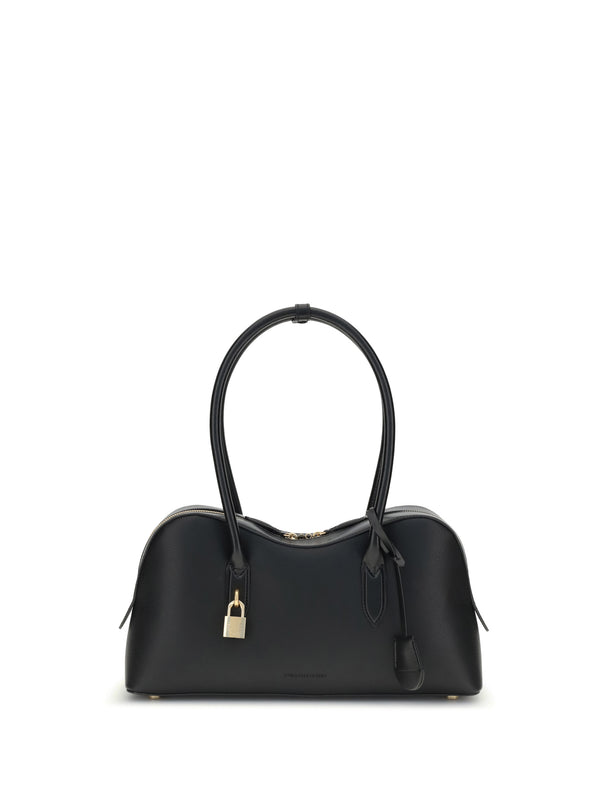 Stella McCartney 50% Polyester; 50% Nylon shoulder bag in black