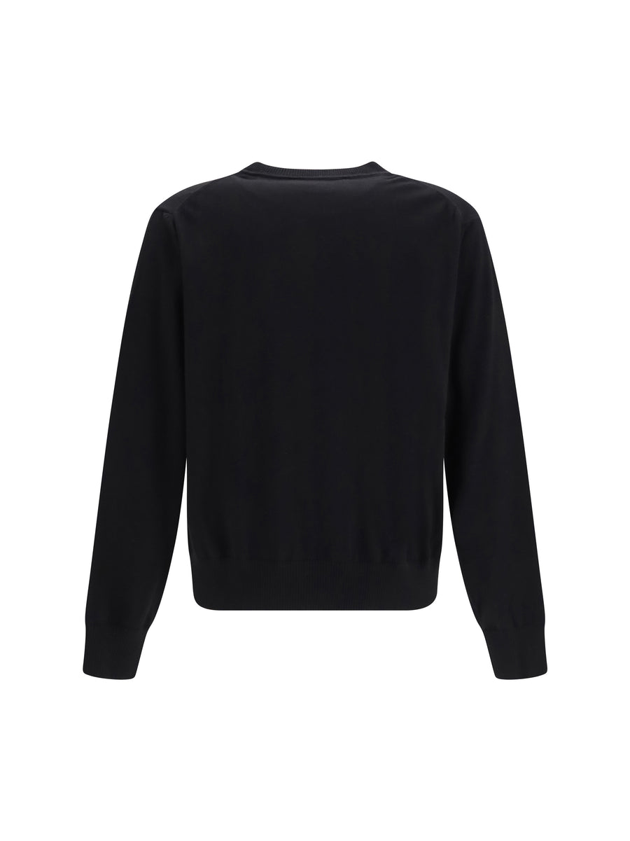 Sweater Alex Black Cotton Cashmere