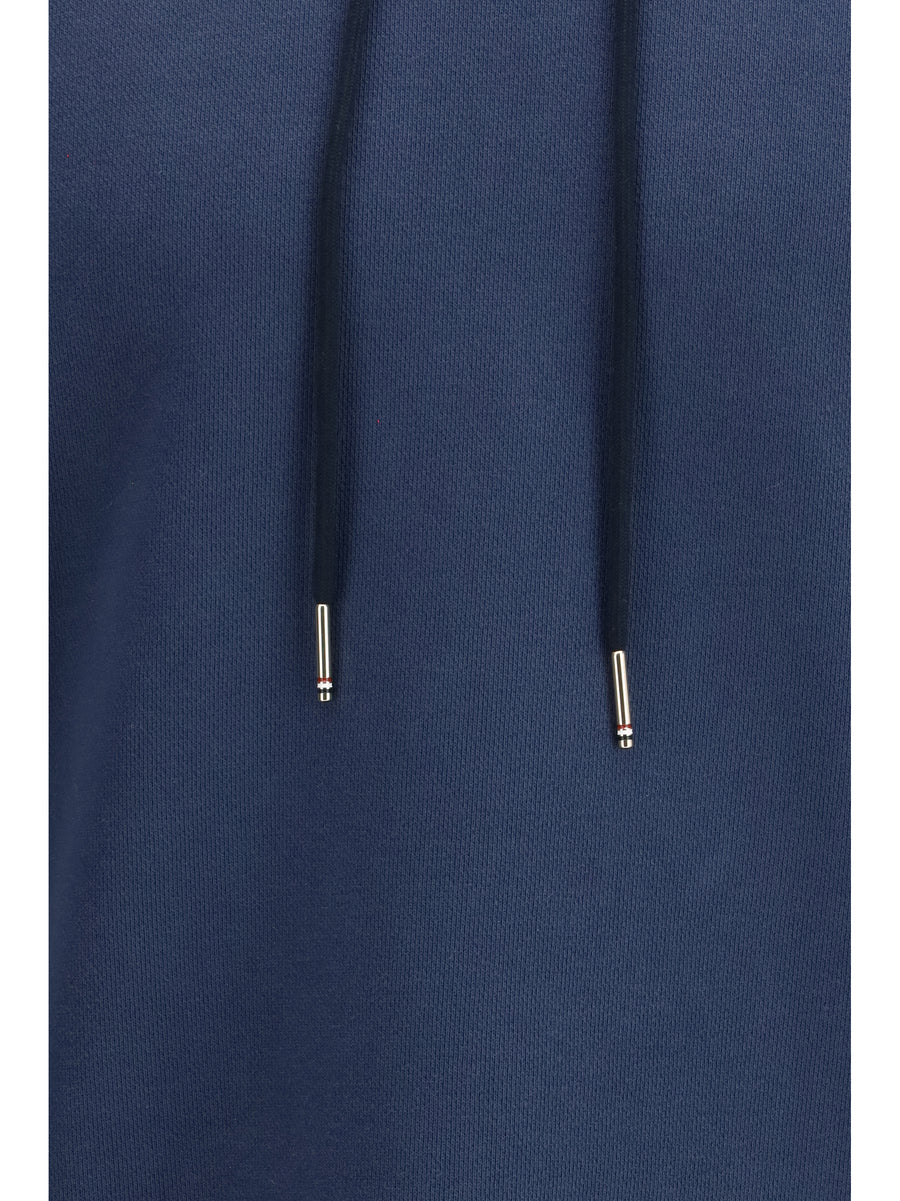 Cotton Hoodie Navy Sweatshirts