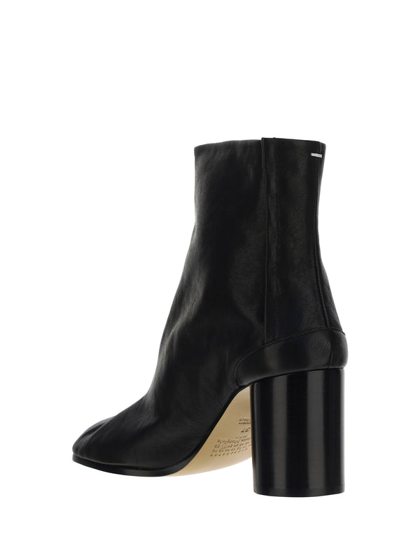 Ankle Boots Tabi Black Upper: Lamb