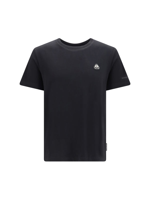 Moose Knuckles 100% Cotton t-shirt in black