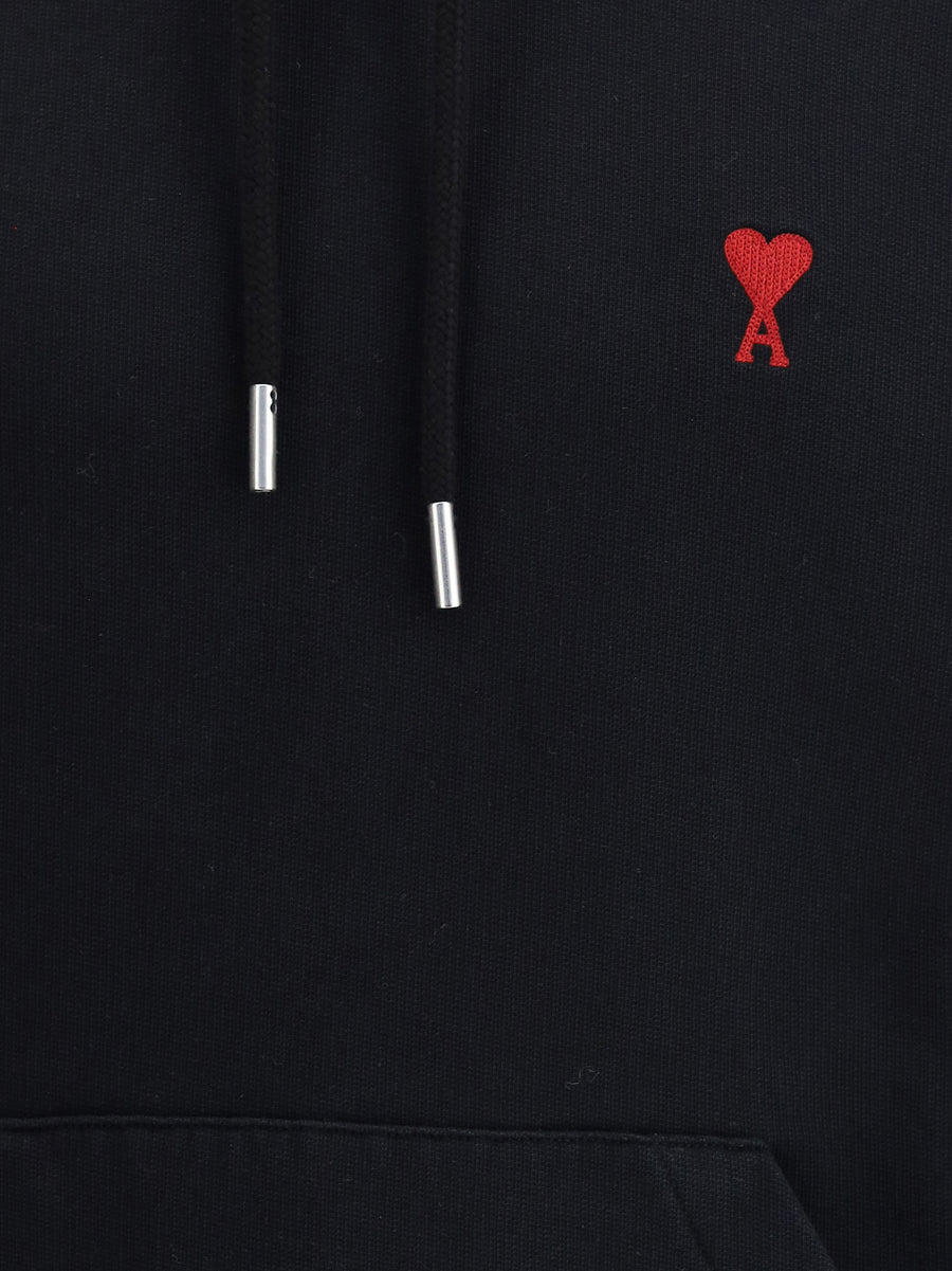 Hoodie Black Cotton Sweatshirts