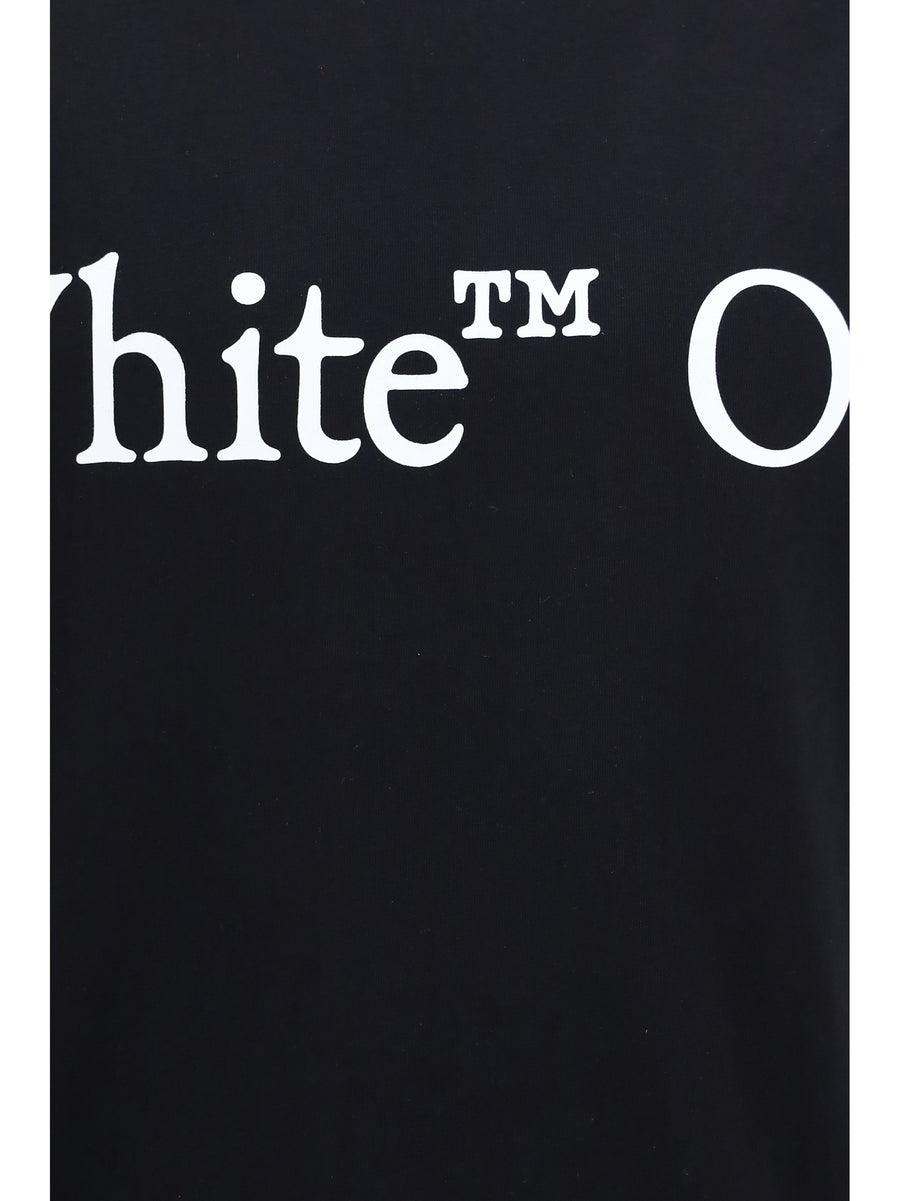 T-Shirt Bookish Scarf Black Cotton T-shirts