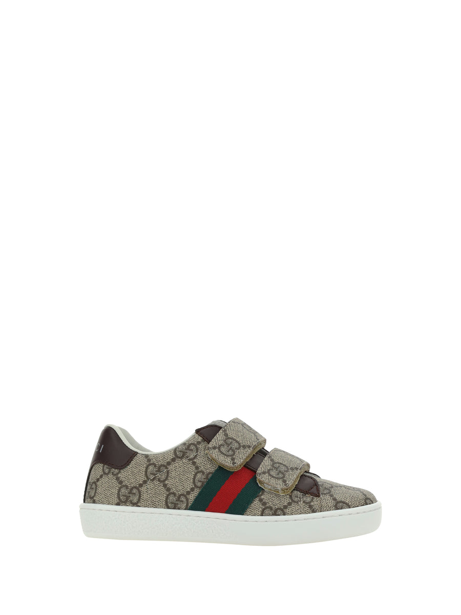 Gucci Upper: 100% Cotton; Sole: 100% Rubber sneaker in beige