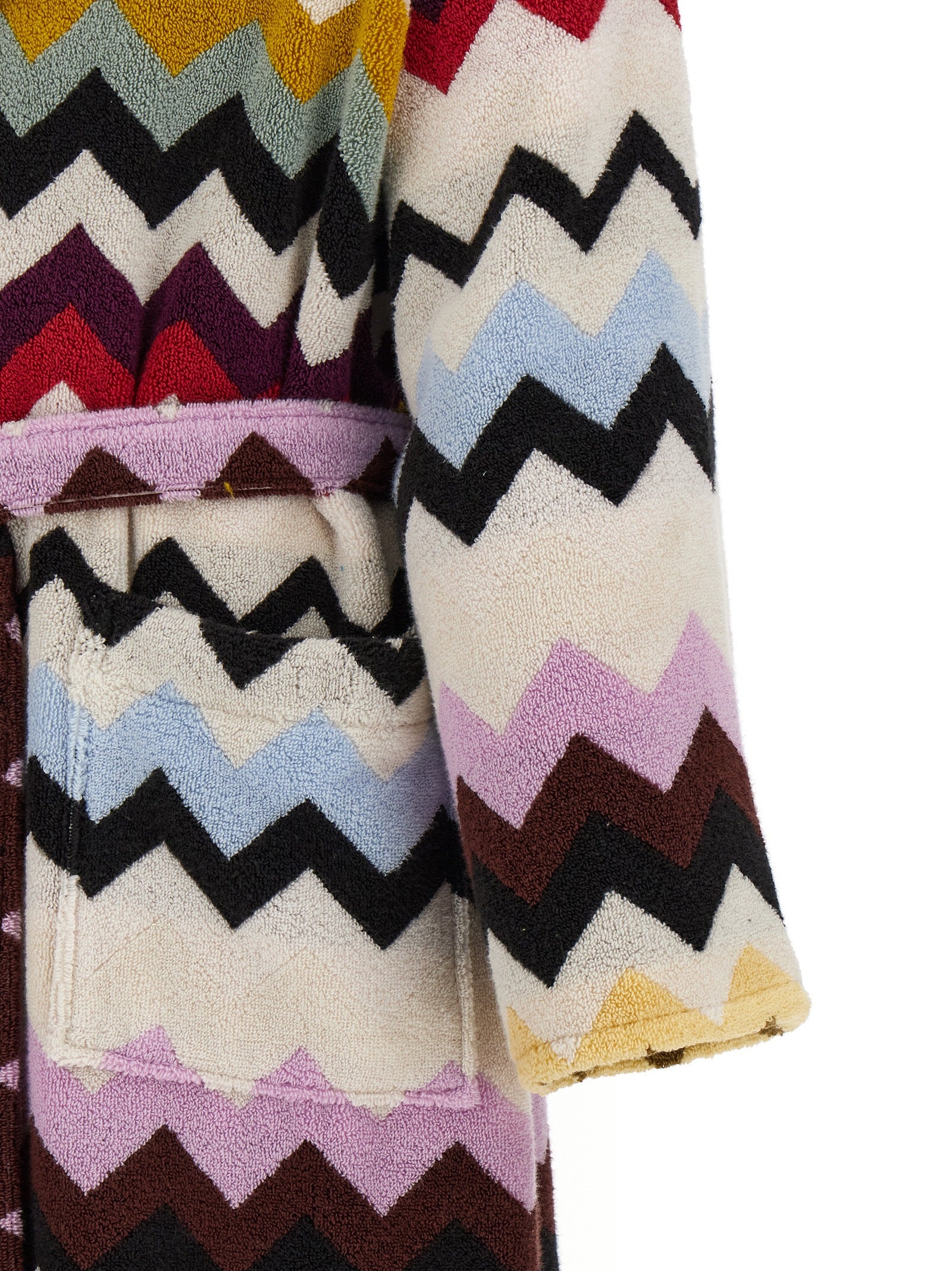 Murrina hooded bathrobe Multicolor Cotton Towels