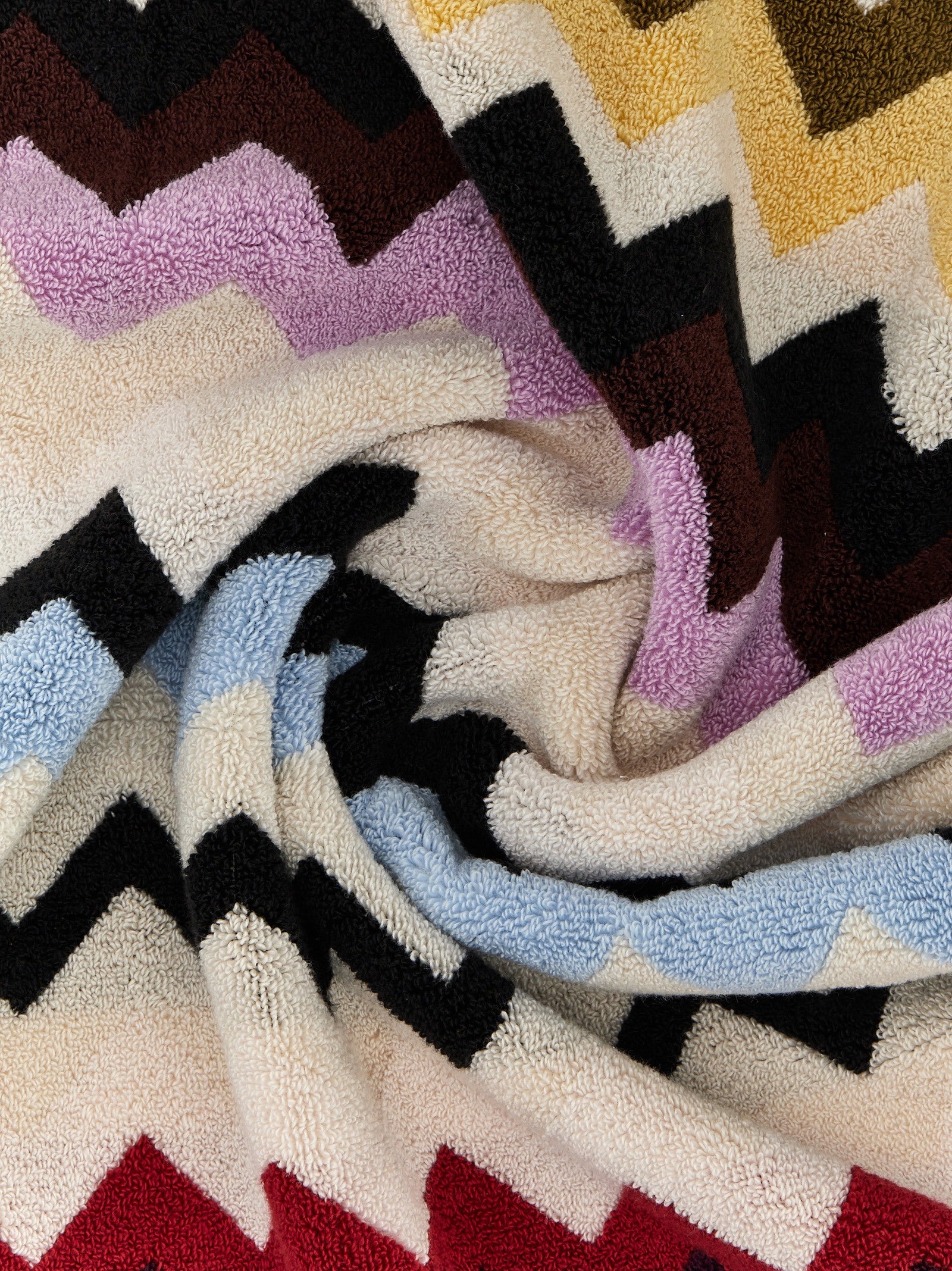 Set of 2 Murrina sheets Multicolor Cotton Towels