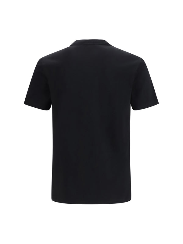 T-Shirt Medusa Patch Black Cotton T-shirts