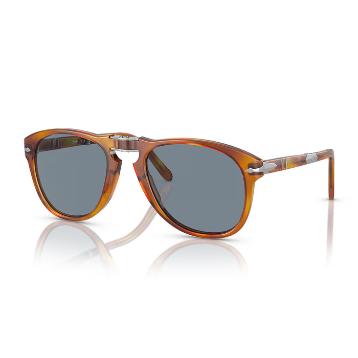 Persol PO0714SM Steve McQueen 96-56 Terra Di Siena Marrone Acetate Occhiali Da Sole