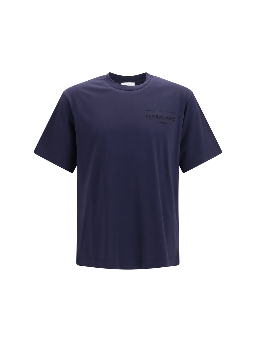Logo T-Shirt New Navy Cotton T-shirts