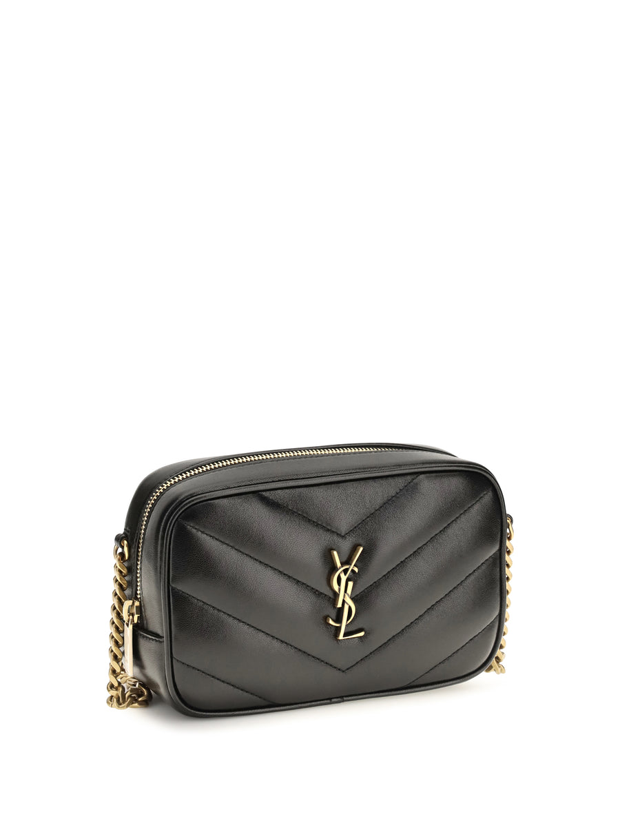 Shoulder Bag Daytona Black Lamb Leather