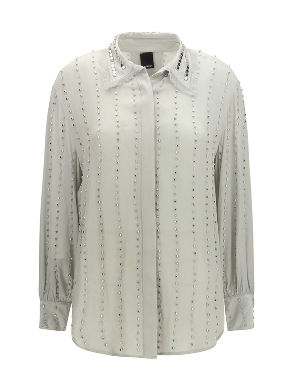 Pinko 100% Viscose shirt in white