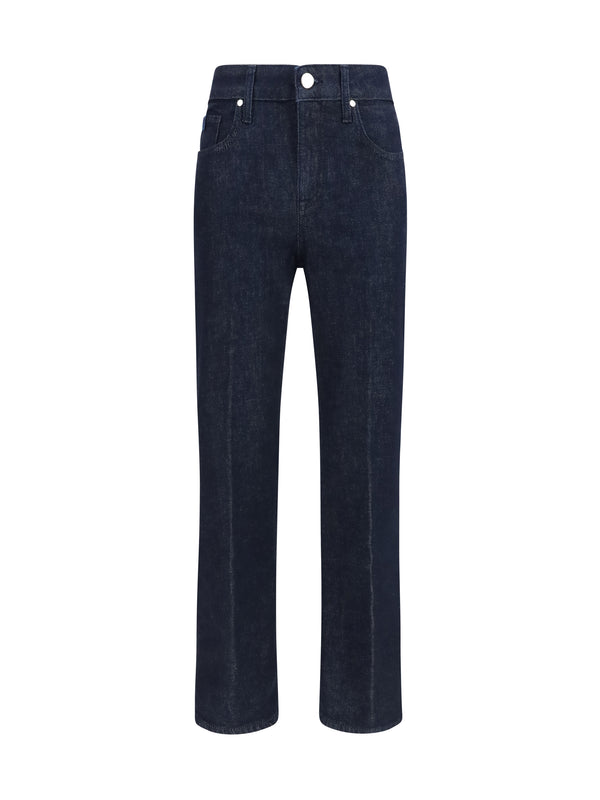 Kate Crop Straight Bull Power Stretch Pants 100f Polyester; Cotton Jean
