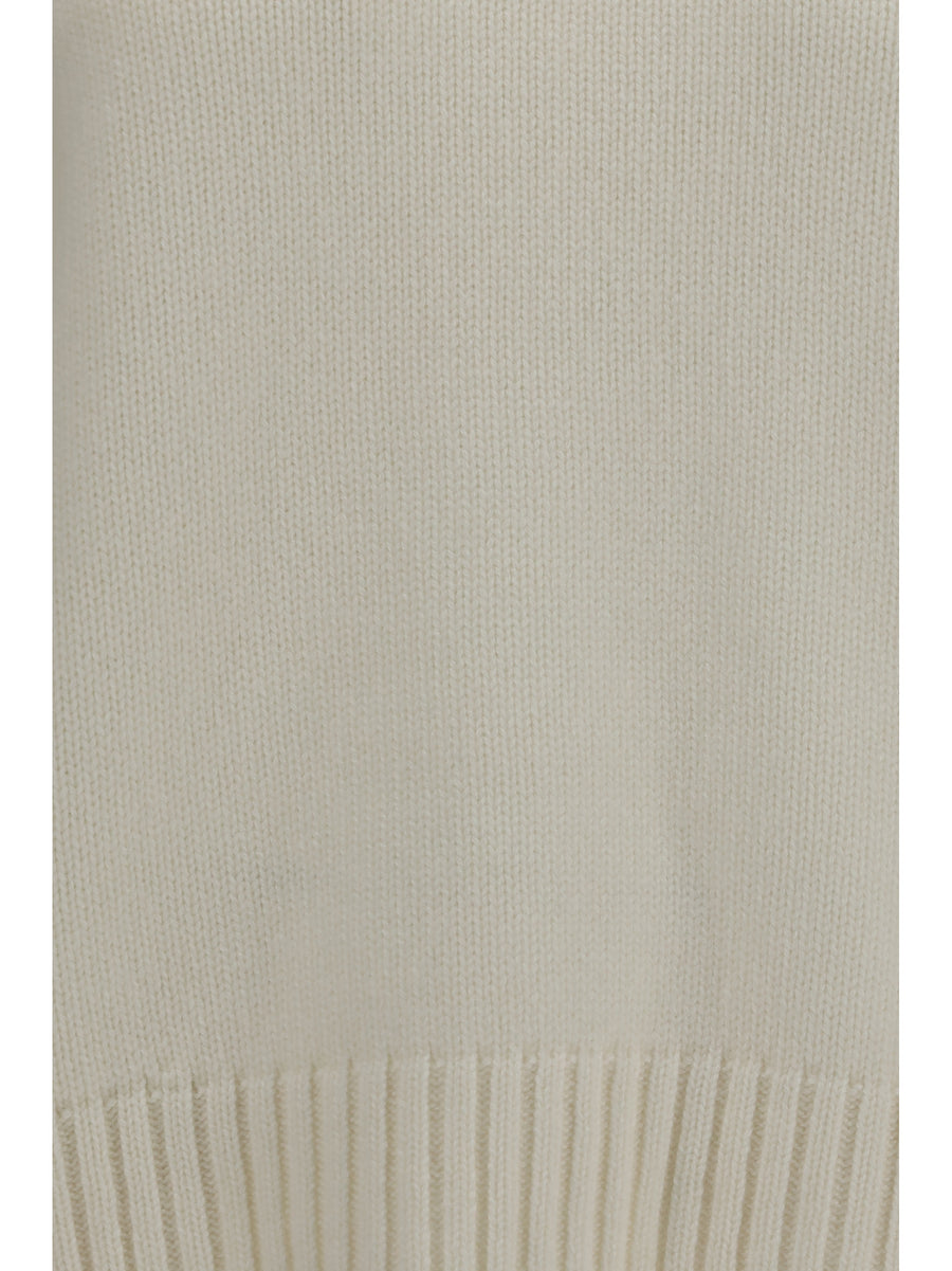 Crewneck Cashmere Sweater Parksville White