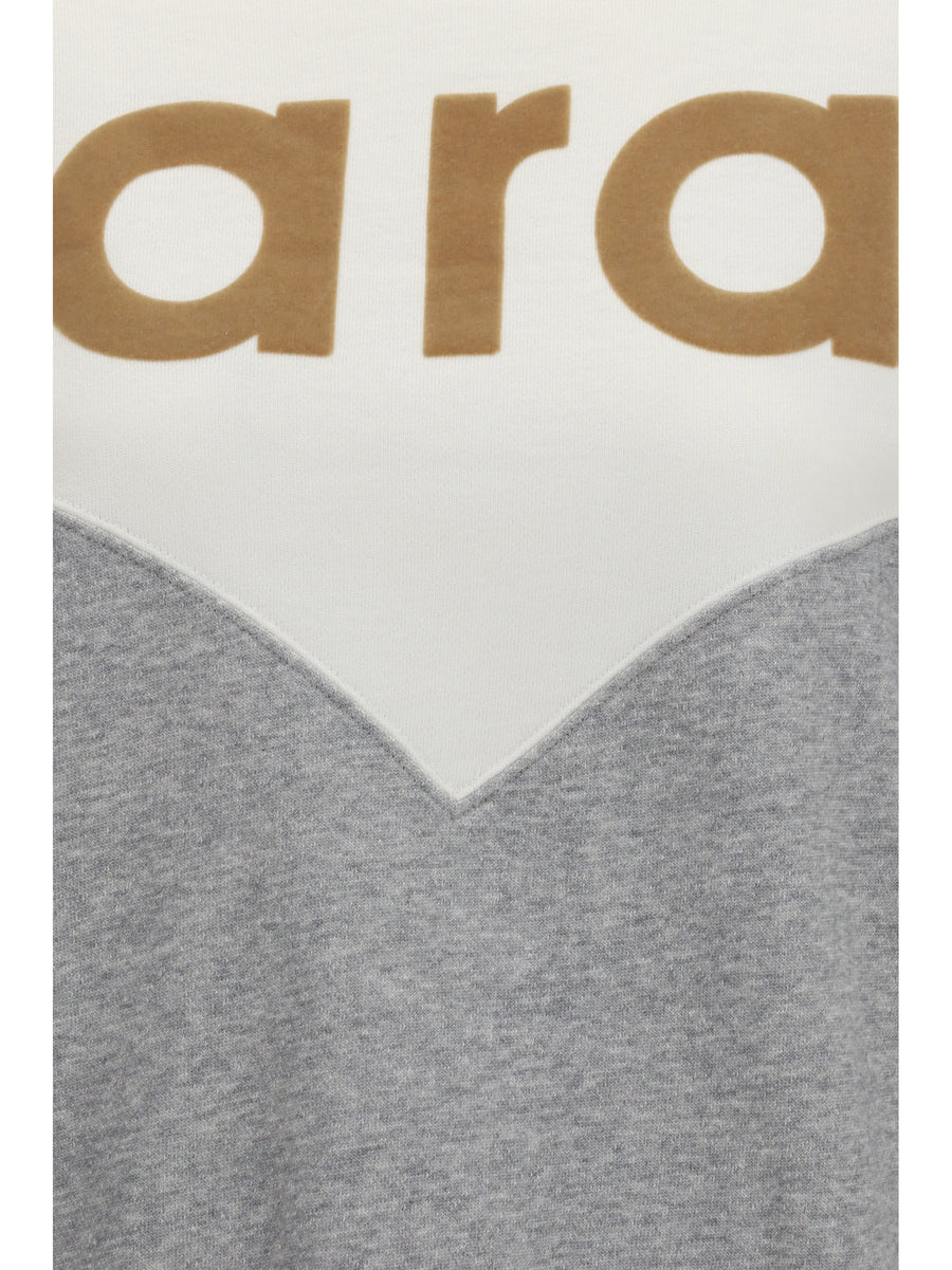 Sweatshirt Houston Cotton Off White-Light Grey White/light Sweatshirts