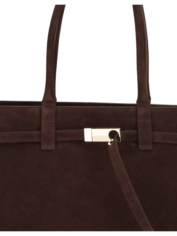 Shoulder Bag Mame Weekend Mulled Wine Nubuck/mulled Calf Leather (bos Taurus)