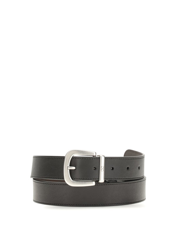 Belt Reversible Black-Oak Brown Black/oak Calf Leather