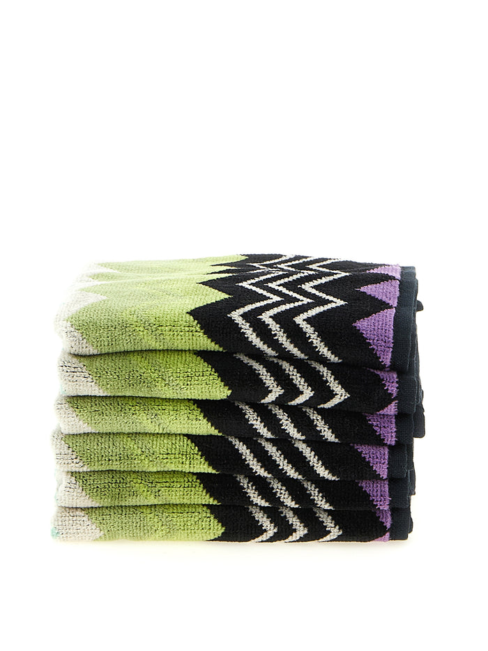 Set Of 6 Giacomo Washes Cotton Towels