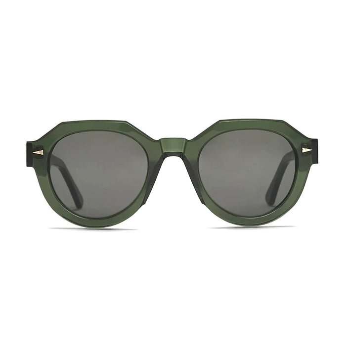 Ahlem Grenelle Dark Green Verde Acetate Occhiali Da Sole