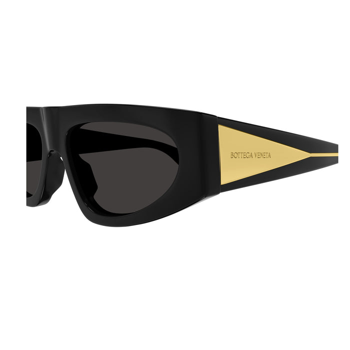 BV1277S Tri-Fold-LINE NEW CLASSIC 001 Nero Recycled Acetate Occhiali Sole
