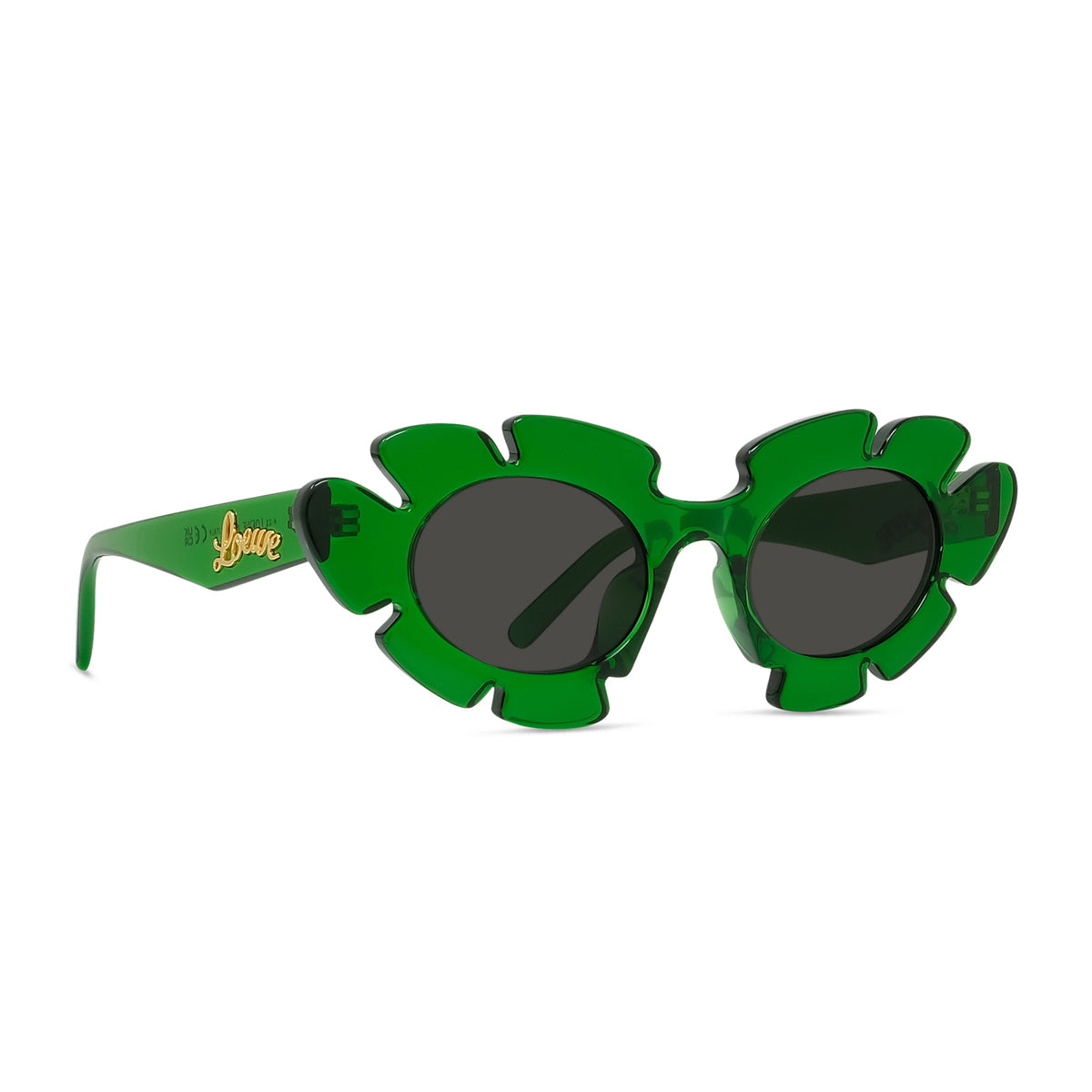 Loewe LW40088U Curvy 98a Verde Injected Occhiali Da Sole