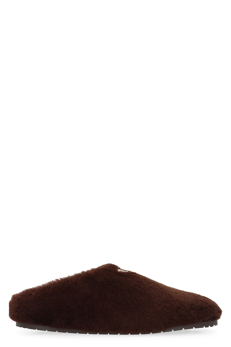 Sheepskin Mules Dark Brown Lamb Slippers