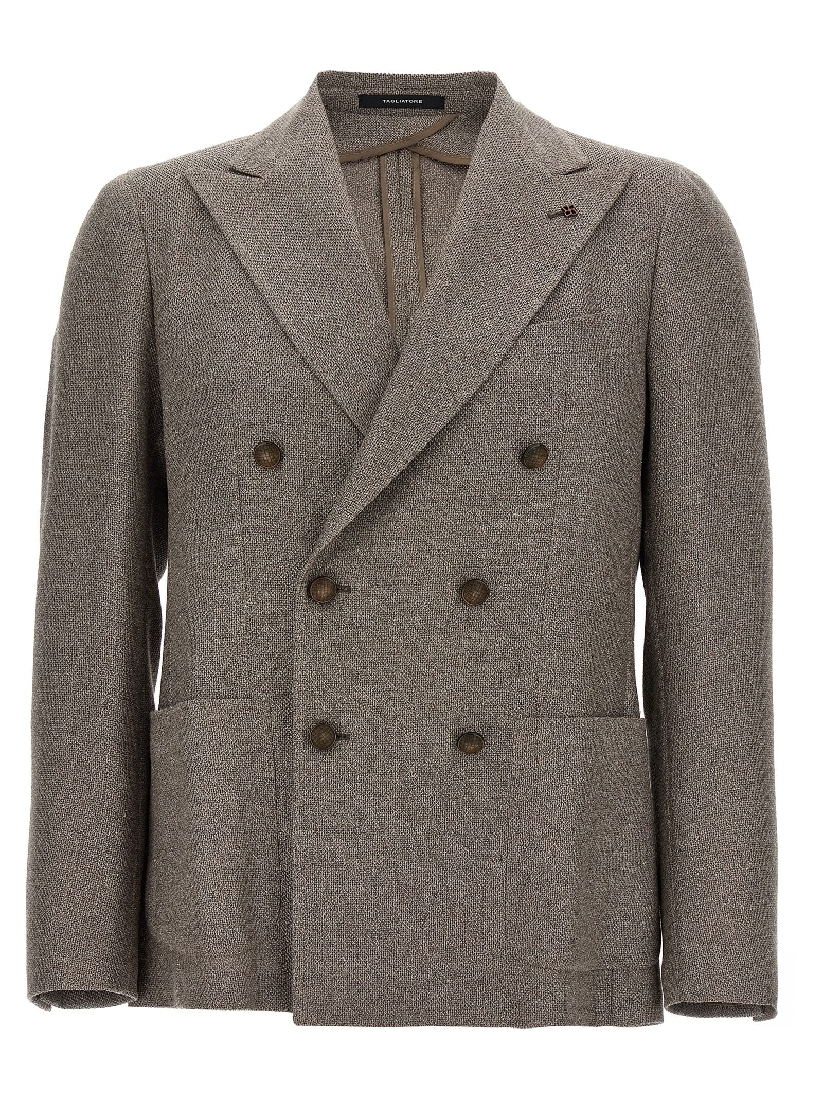 Montecarlo blazer Brown Silk