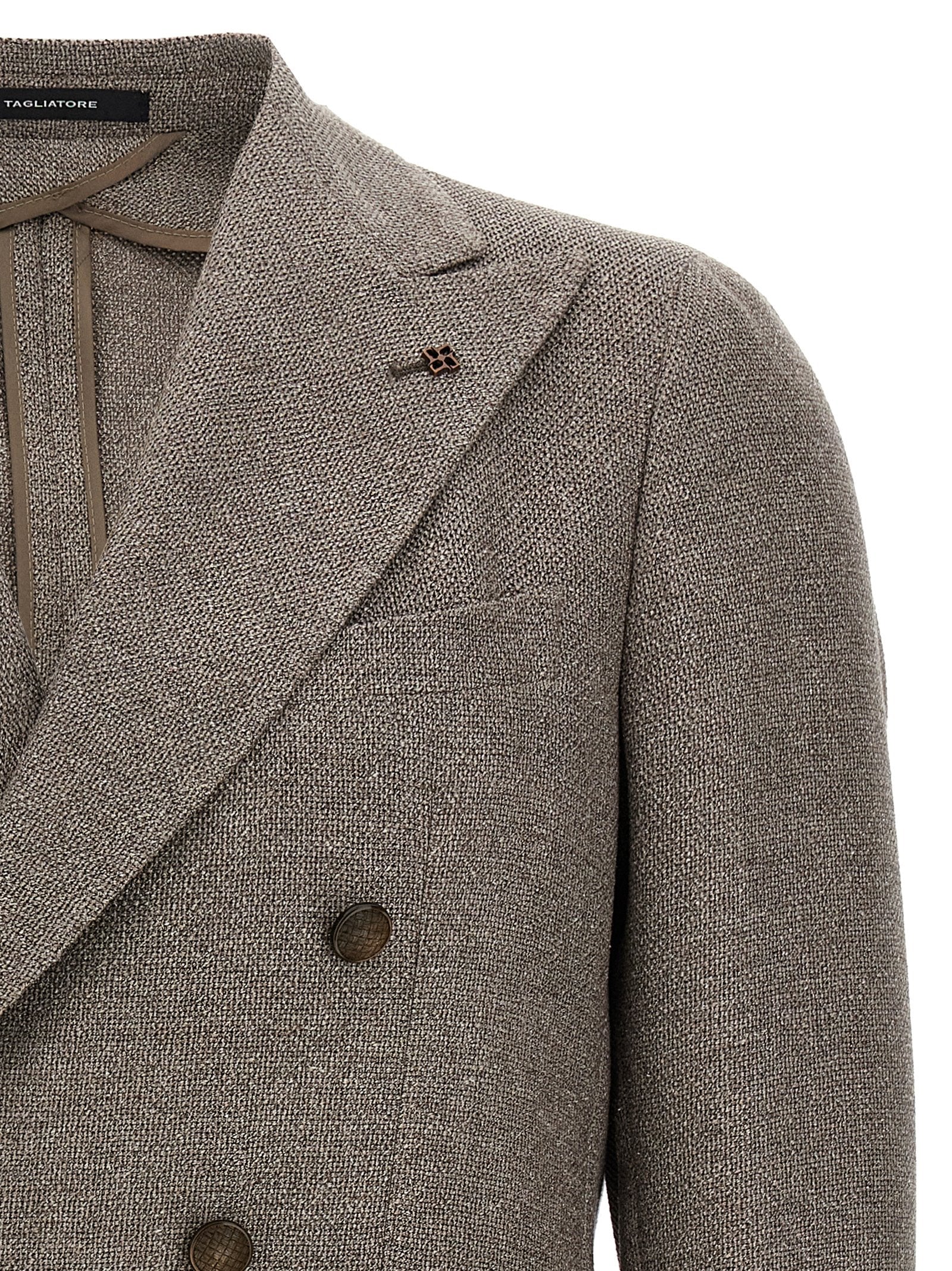 Montecarlo blazer Brown Silk