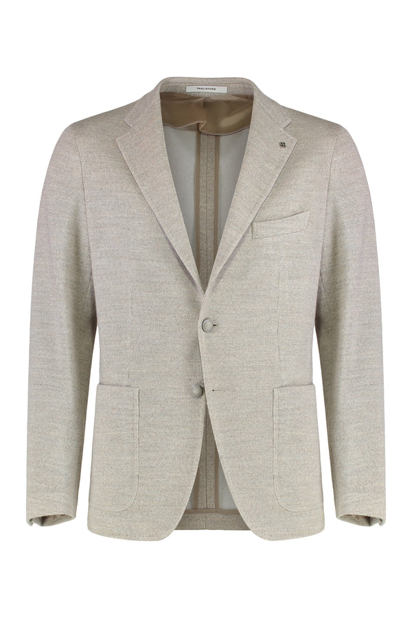 Single-Breasted Jacket Ice Polyester Suit & Dinner