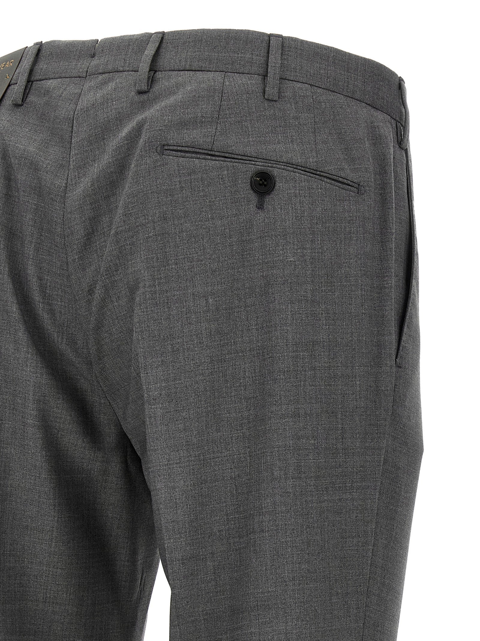 Modello 35 pants Gray Virgin Wool