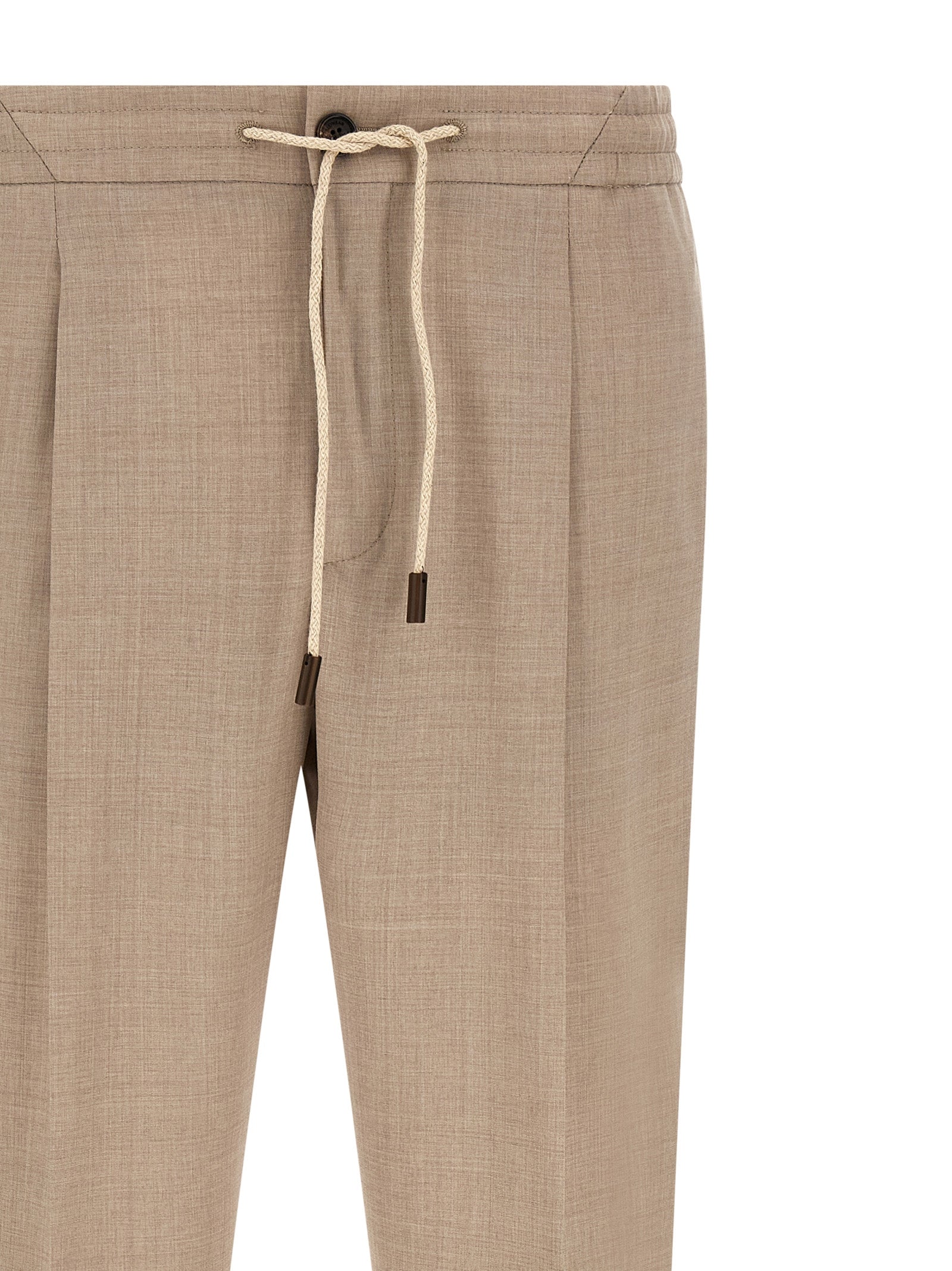 Modello 78 pants Beige Virgin Wool
