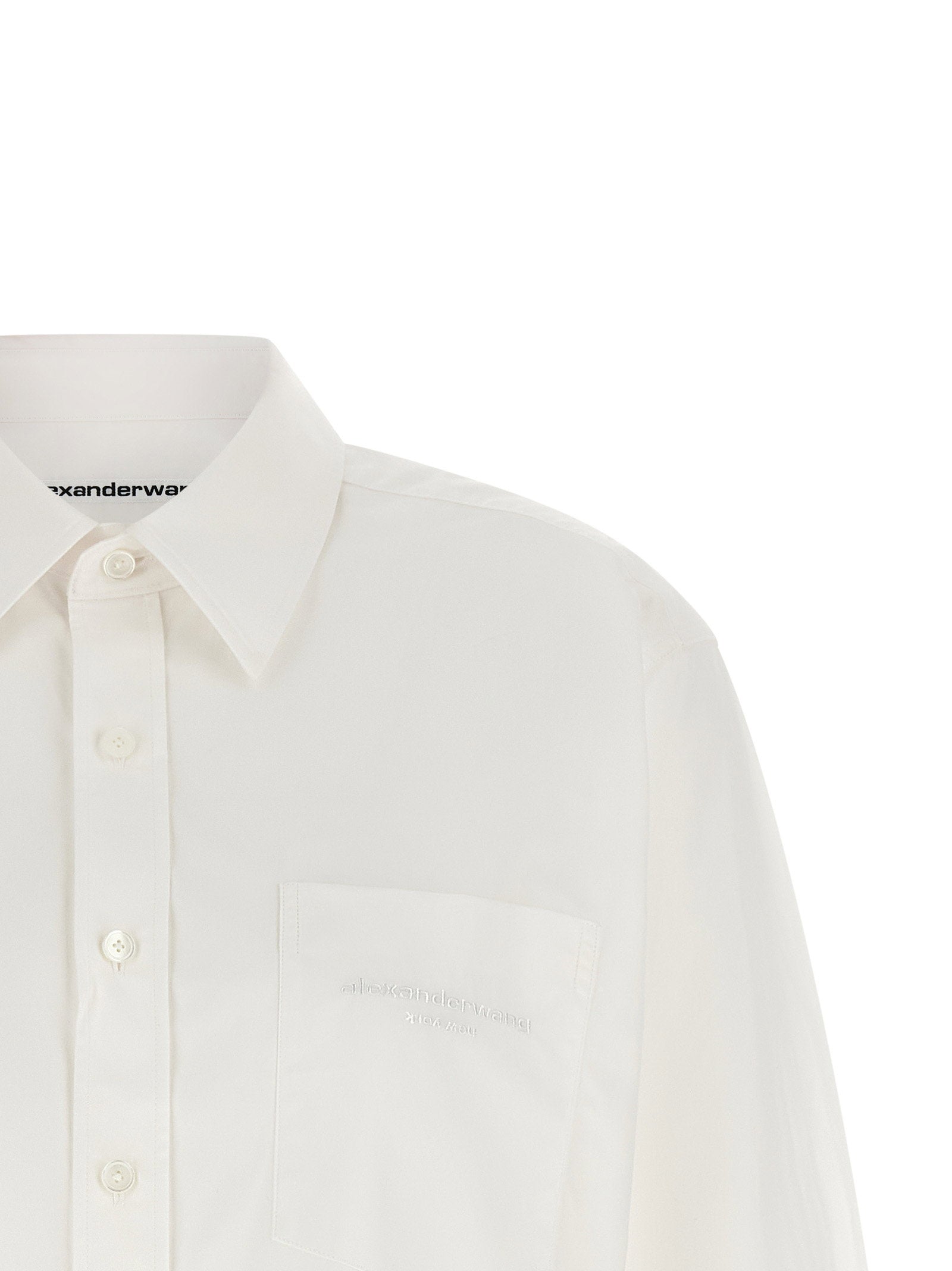 Alexander Wang クロップトップ 羊革 Alexander Wang Cropped Shirt