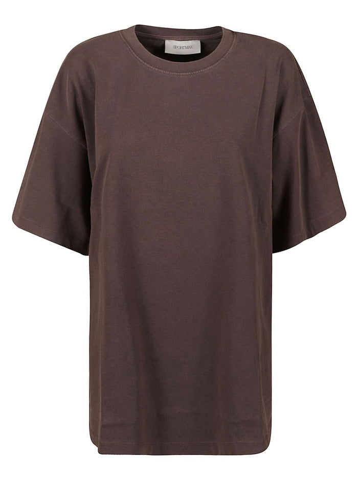 BLOCCO Marrone Cotton. made In Italy. T-shirt