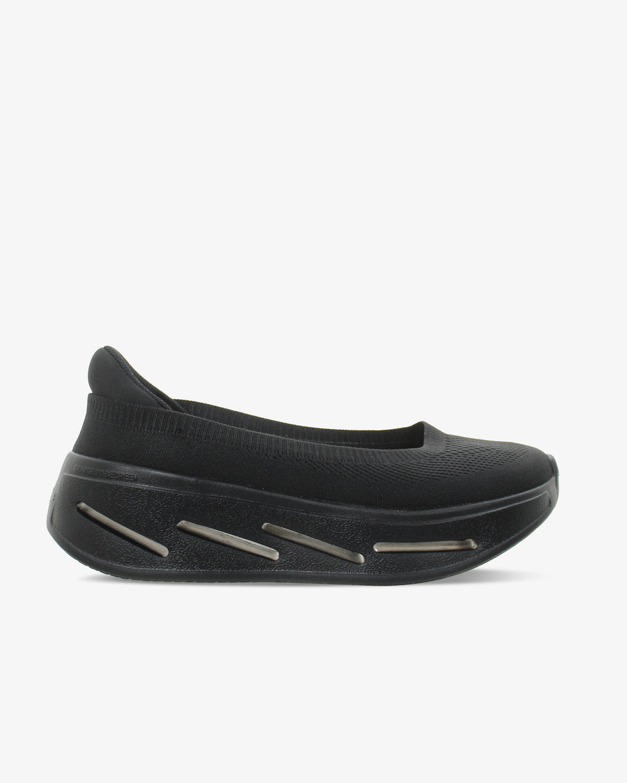 Fessura Italia Knit sneaker in black