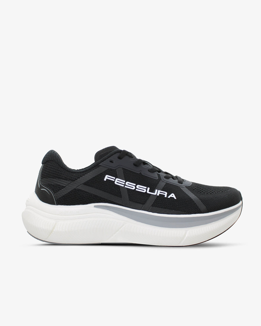 Fessura Mesh upper sneaker in black