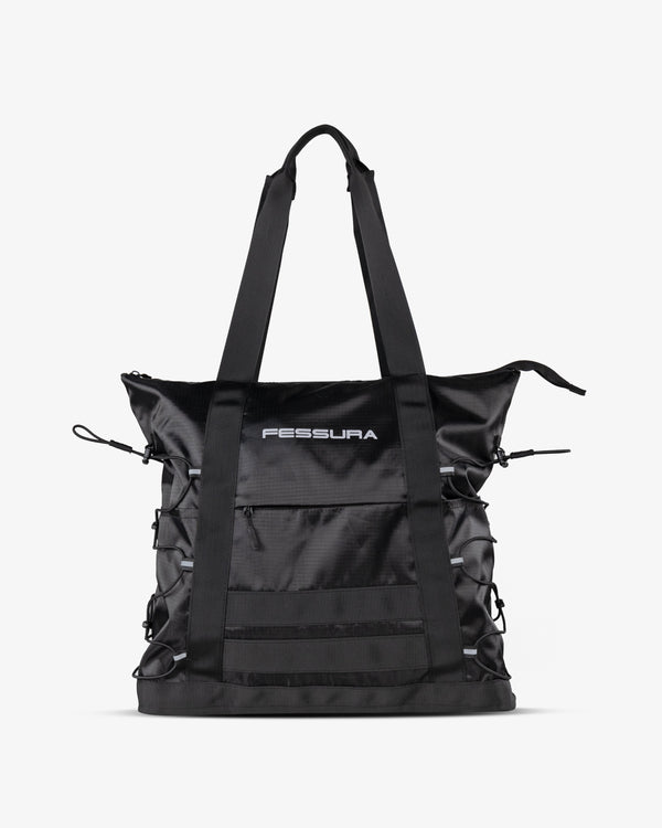Fessura Italia Nylon Ripstop Waterproof tote bag in black