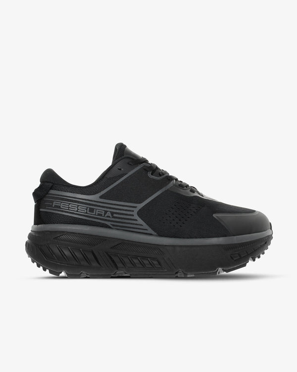 Fessura Italia Mesh sneaker in black