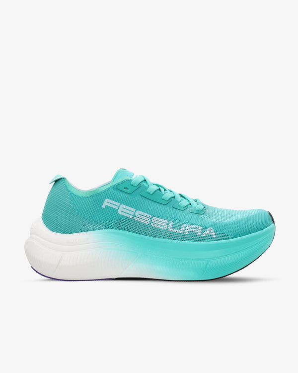 Fessura Mesh upper sneaker in turquoise
