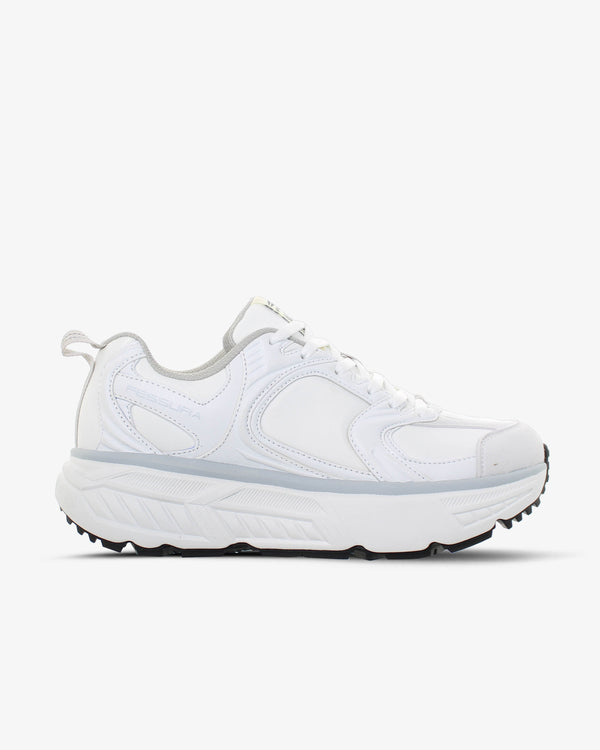 Fessura Italia Nylon and Microfibre upper sneaker in white