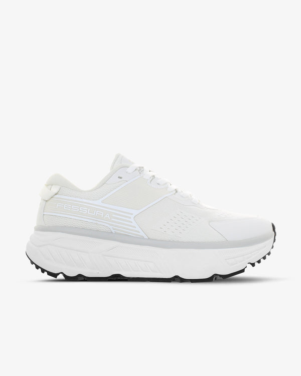 Fessura Italia Mesh upper sneaker in white