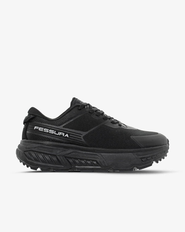 Fessura Italia Nylon upper sneaker in black